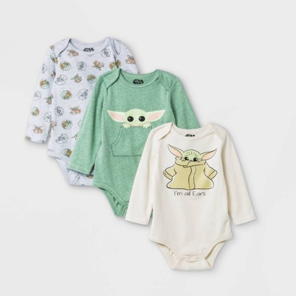 Star Wars Other - 3pk Star Wars Baby Onesies